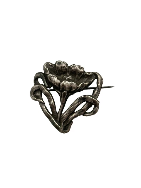 Qings Orecchini a Fiore Viola per Donne Argento Sterling 925 Orecchini Floreali con Zirconi