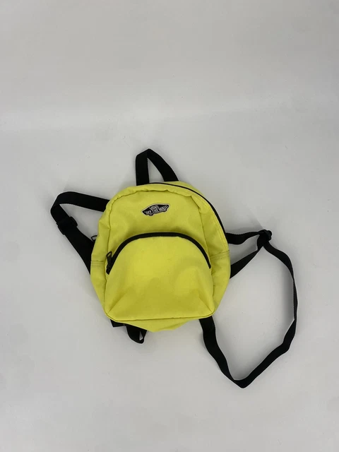 Vans Off the Wall Got This Mini Backpack Zippers Neon Yellow Vans Off the Wall Got This Mini Backpack Zippers Neon Yellow