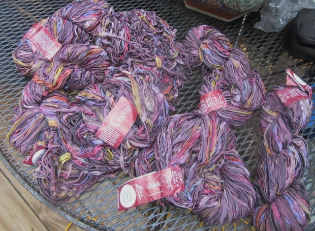 Colinette Giotto Hand Dyed Yarn Colorway Summer Berries 7 Hanks New Rare