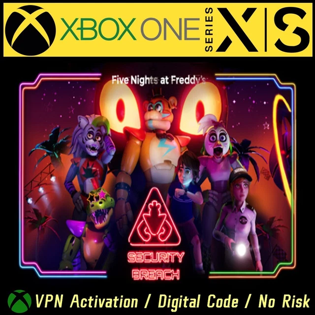 FIVE NIGHTS AT Freddy's Security Breach Xbox One & Xbox Series XS Game