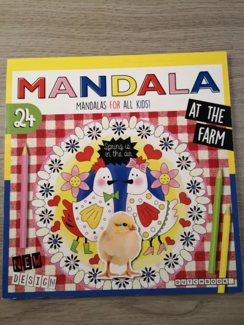 Mandala Malbuch für Kinder - At the Farm (24 Motive) [Auf der Farm]