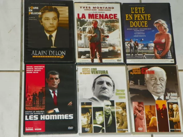 lot de 9 policier francais 7 en Dvd et 2 bluray