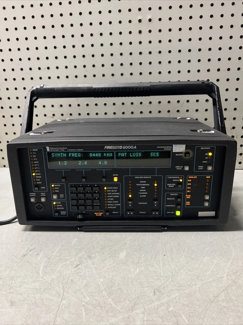 TTC Fireberd 6000A Communications Analyzer W/ TTC G 703 8.448 INTERFACE ADAPTOR