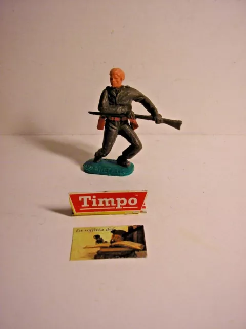 Soldatino Toy soldier Timpo Fante plastica smontabile scala 1:32