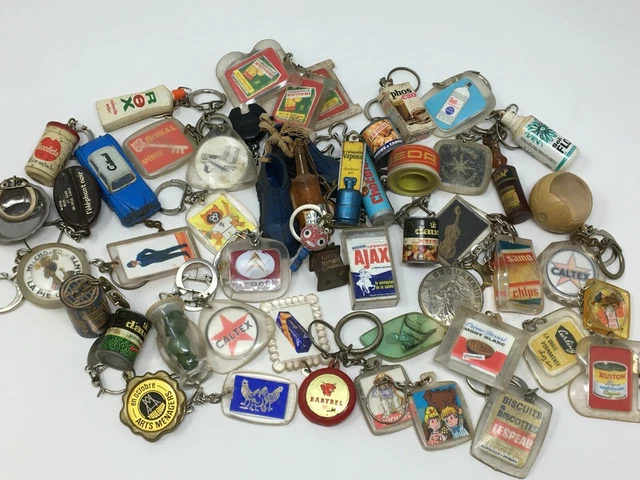 Lot d'ancens porte-clés publctares ancens collecton | Porte clé