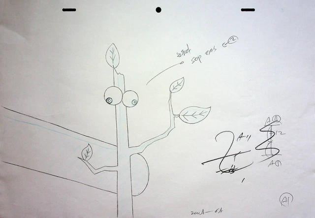 Bravest Warriors 2014  Hand Drawn Production Pencil Frederator Studios #WW