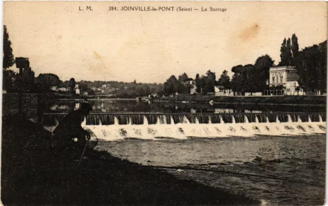 CPA AK JOINVILLE-le-Pont - Le Barrage (639067)