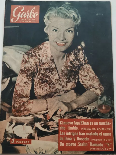 Revista GARBO nº 1206 Maria Luisa San Jose María Duran Las Grecas