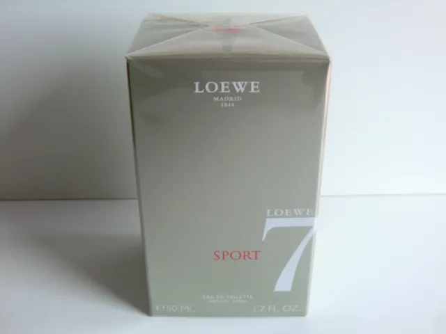 Loewe 7 SPORT Pour Homme EDT Nat Spray 50ml - 1.7 Oz BNIB Retail Sealed