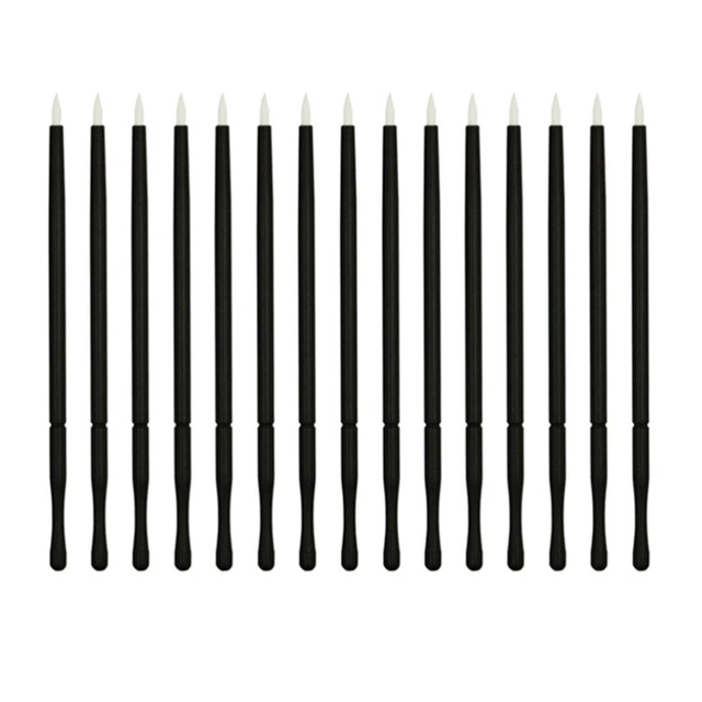 50 pz pennello eyeliner monouso pennello eyeliner trucco cosmetici