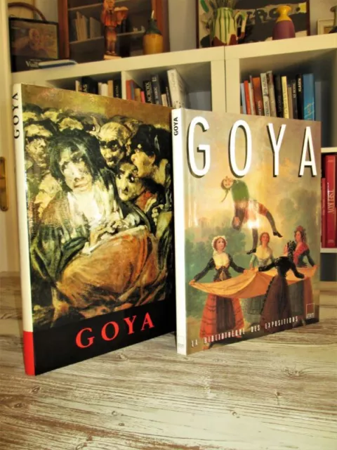 GOYA.- LOT DE 2 livres illustrés