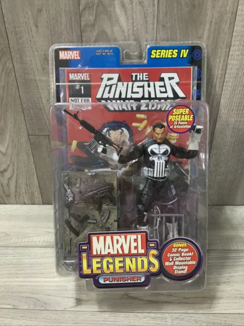 The Punisher War Zone Marvel Legends Series IV 4 Toy Biz