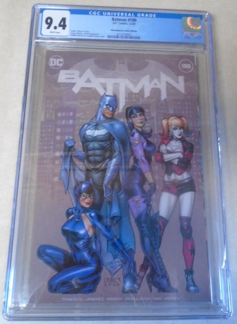 Batman Issue #100 Comic. Metahumans Comics Edition Variant. CGC Graded. DC 2020