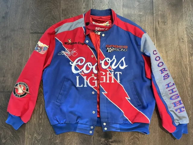 Vintage NASCAR Coors Light Kyle Petty 42 Winston Cup Jeff Hamilton Racing XXL 2X