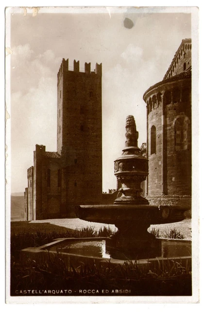 Cartolina - Castell'Arquato - Rocca ed Absidi - FP - NV