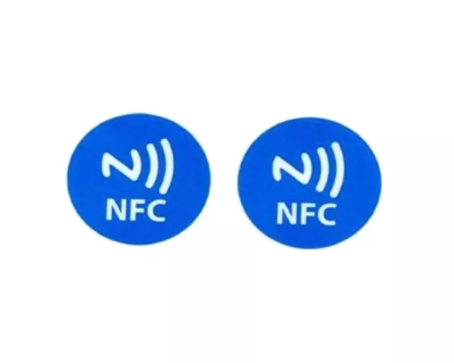 2 Tag NFC Grabables Compatible Con Windows Phone, Android Y Blackberry