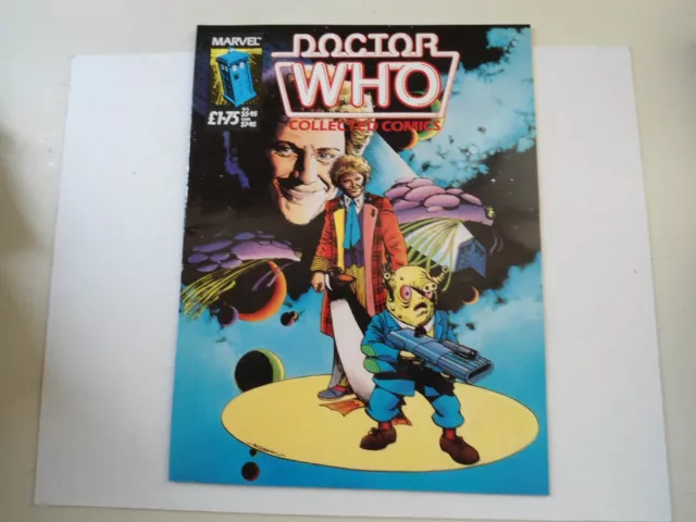 Doctor Who Collected Comics 1985 and Dr. Who Classic Comics #6 1993