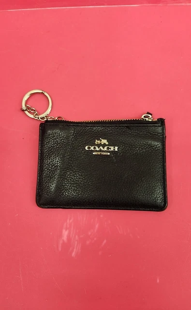 Coach Black Change Purse
