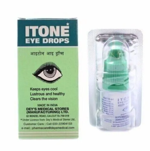 2x ITONE Herbal Eye Drop Keeps the eye cool and clear and increase the vision