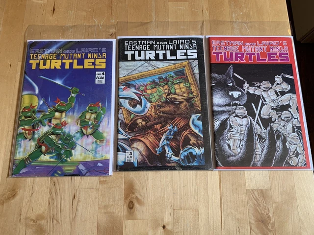 1988 Mirage Tmnt Teenage Mutant Ninja Turtles #1 Rare 5Th #3 + 4 2Nd Print Lot