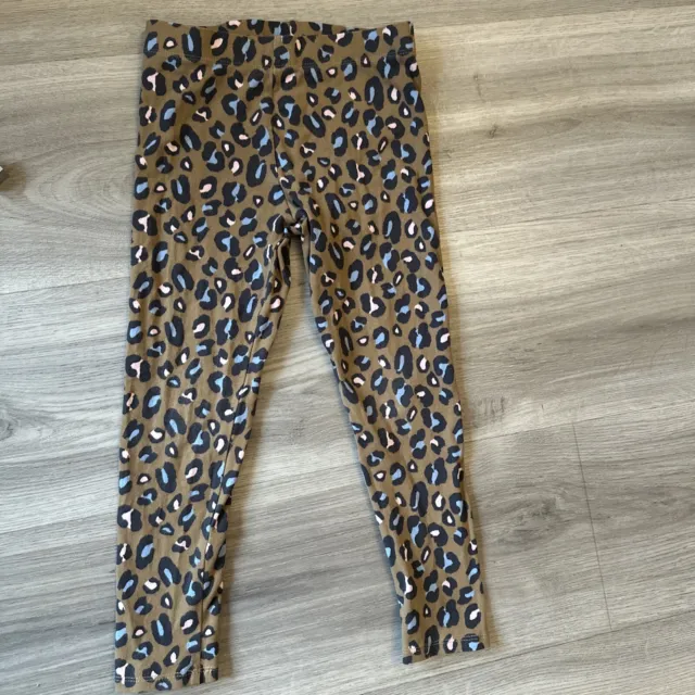 Kids Girls Midi Dress Multi Leopard Print Party Fashion Leggings Age 7-13  Years