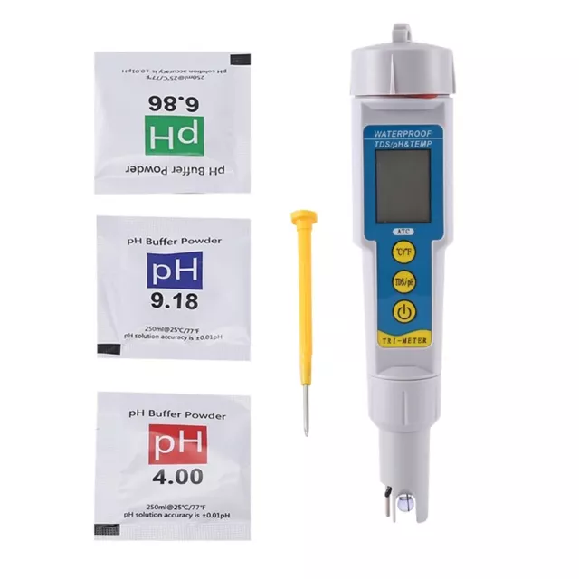 -986 Water Tester Test Pen Tester Water Quality Detection H4J33772