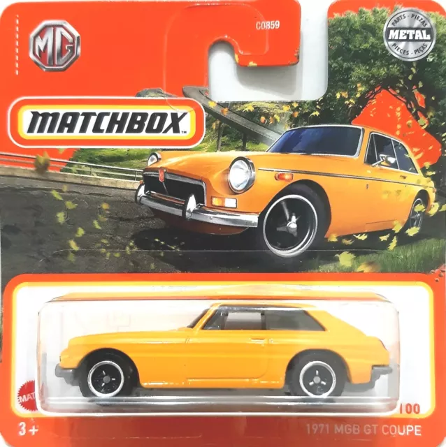 Matchbox 2022 '1971 Mgb Gt Coupe Free Boxed Shipping