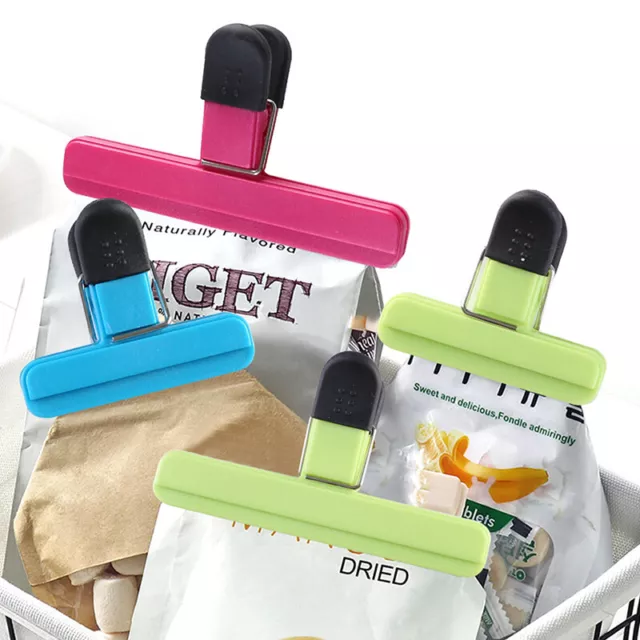 Plastic Food Sealing Bag Clip Postcard Sealing Clip Household Kitchen Gadgets