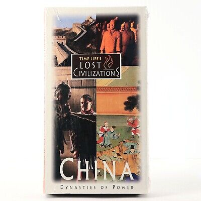 Time Life's Lost Civilizations: China - Dynasties of Power (VHS 1995) NEW SEALED