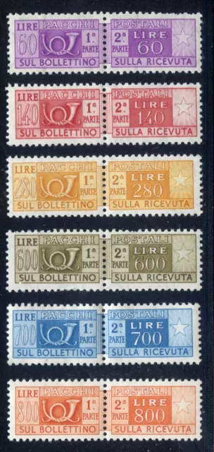 Italy 1960/66 Set Of Parcels, Postage Due, Stamps