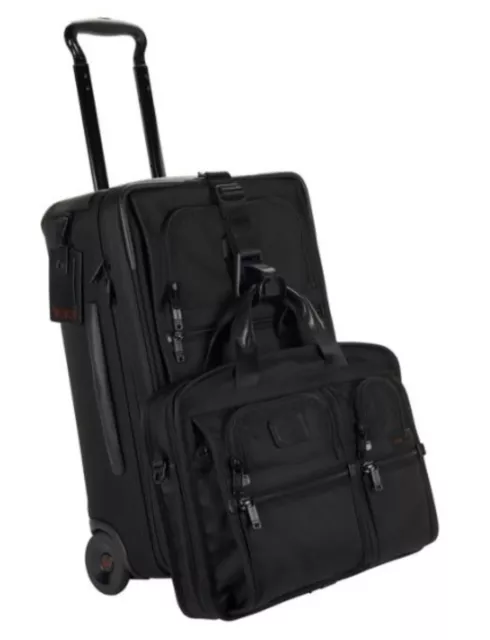NWT Tumi United Airlines Crew Luggage Carry-On in Black $675 8