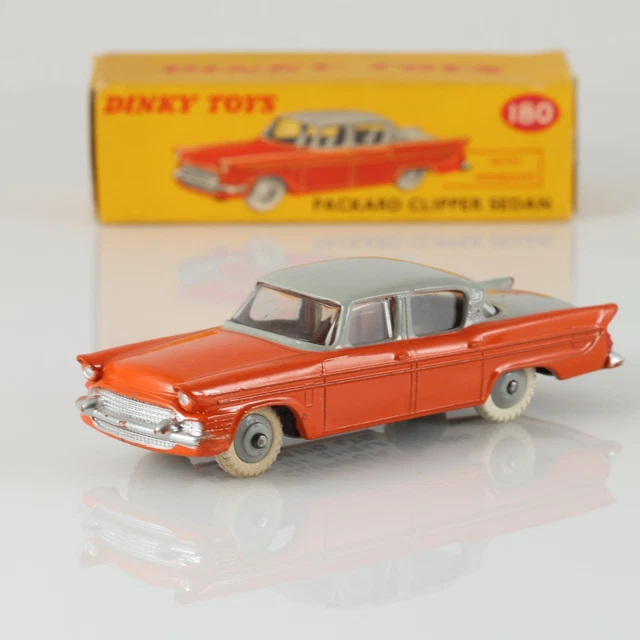 Dinky Toys 180 Packard Clipper 1/43 - Beige Saumon Toit Rose - MIB