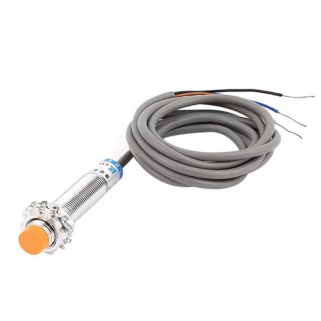 Garosa 10PCS LJ12A3-4-Z/AX NPN Proximity Sensor Switches | 4mm Detection, DC 6-36V, 3-Wire