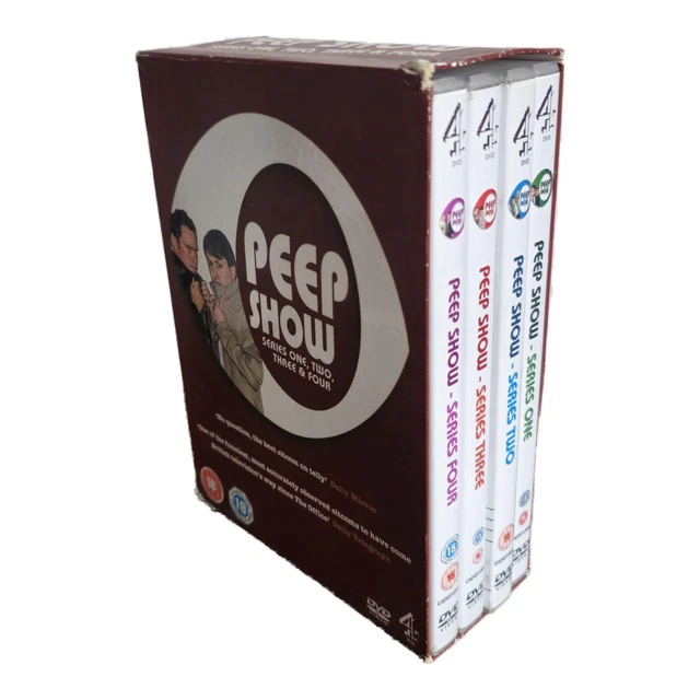 PEEP SHOW THE Complete Series 1-9 (DVD Box Set) REGION 2 VGC