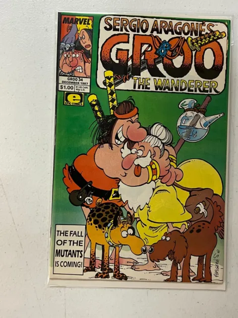 Groo the Wanderer Comic Book #34 Marvel Comics 1987  | Combined Shipping B&B