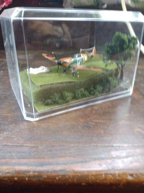 Encased Sealed Diorama Pre-order World War II Spitfire Display