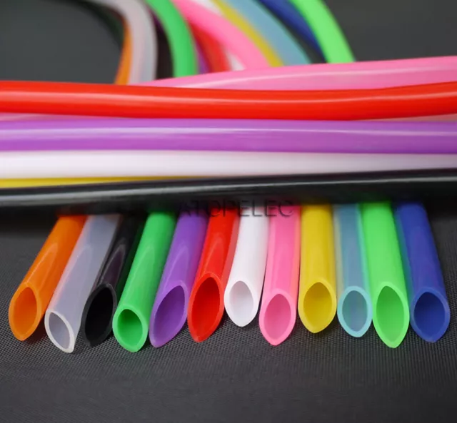 1-5M 4*8 Flexible Soft Silicone Tube Pipe ID_4mm OD_8mm Food Grade Hose