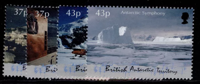 BRITISH ANTARCTIC TERRITORY QEII SG315-318, 2000 Antarctic symphony set, NH MINT