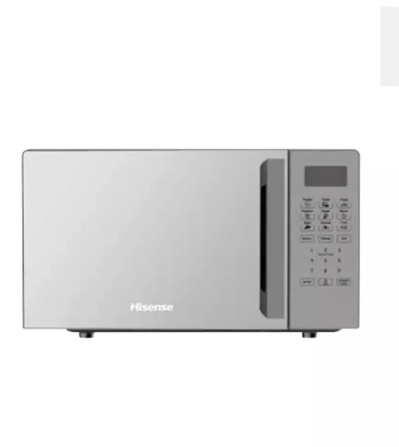 🍝Kombi Mikrowelle🍝HISENSE H20MOMS4HG🍗Front verspiegelt👌20L👌700 Watt NEU‼️