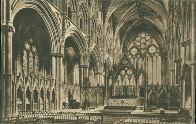 Lincoln Cathedral Choir East Friths 25639 vor 1918