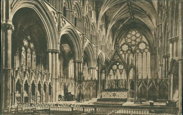 Lincoln Cathedral Choir East Friths 25639 vor 1918