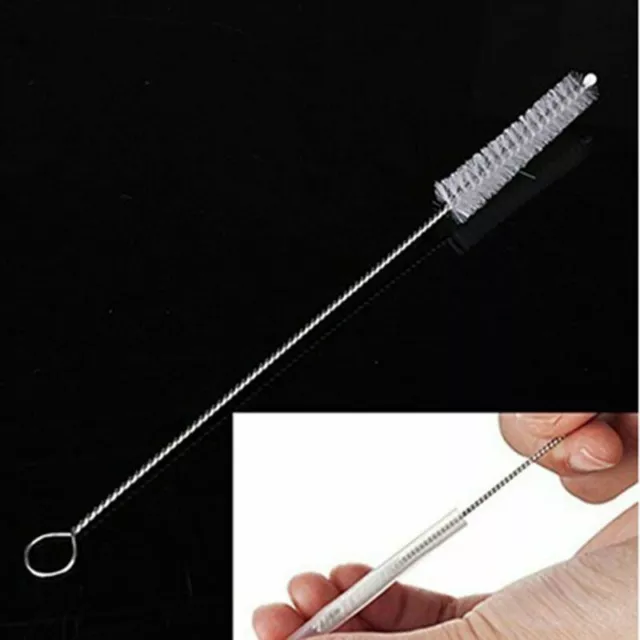 Nylon Straw Cleaner Cleaning Small Brush For Drinking Pipe Tube Baby Milk Bottle 2