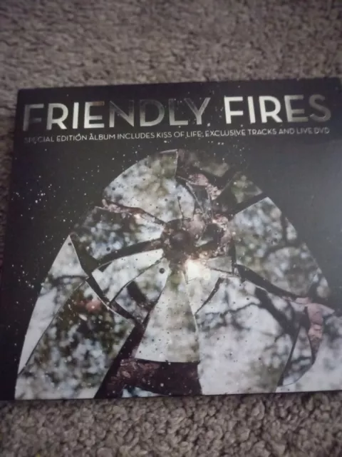 Friendly Fires CD Special Edition Album with DVD 2 discs (2009) -  EX Cond