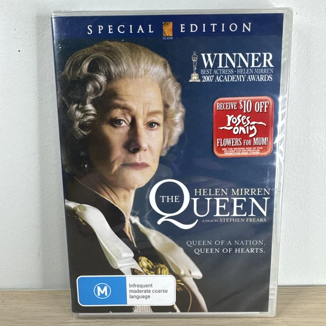 THE QUEEN DVD 2006 Helen Mirren Michael Sheen Biography Drama the-queen-dvd-2006-helen-mirren-michael-sheen-biography-drama