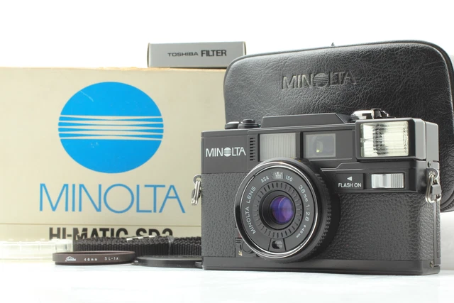 [NEAR MINT in Box] Minolta Hi-Matic SD2 Point & Shoot Camera From JAPAN