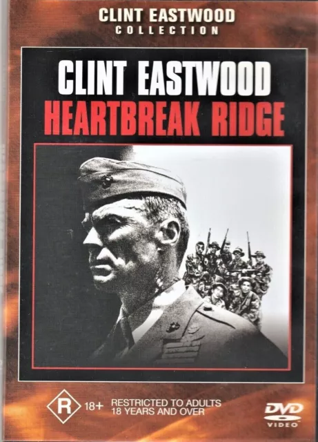 Heartbreak Ridge DVD Movie 1986 Clint Eastwood Collection Region 4