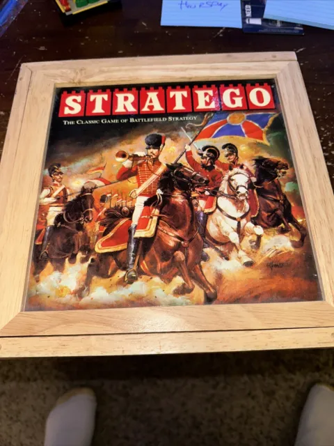 STRATEGO Board Game NOSTALGIA EDITION series Wooden Box 100% COMPLETE