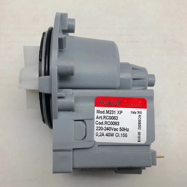 FISHER & PAYKEL WashSmart Washing Machine Water Drain Pump WH8560J2