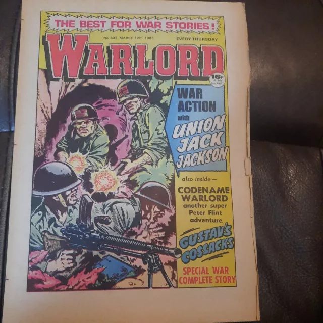 Warlord Comic  442 March 12th 1983