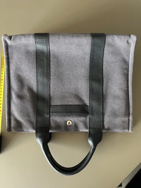 Petit Sac Bandoulière Soco En Toile Et Cuir Marron - Occasion